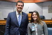Lebanon High School graduate gains experience at Indiana Statehouse
